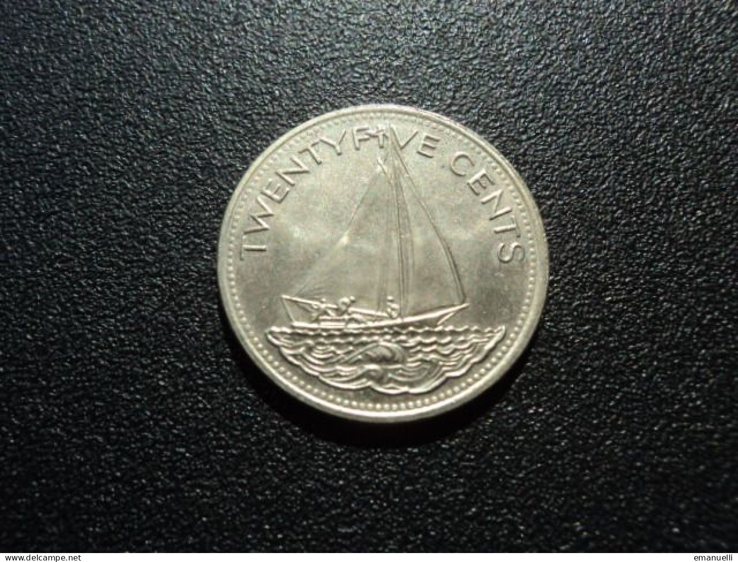 BAHAMAS * : 25 CENTS   1998   KM 63.2         (NON CIRCULÉE) SPL - Bahama's