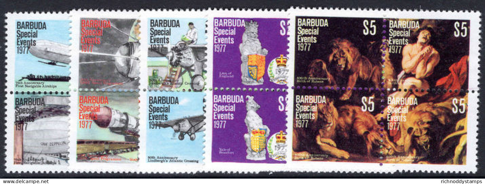 Barbuda 1977 Special Events Unmounted Mint. - Barbuda (...-1981)