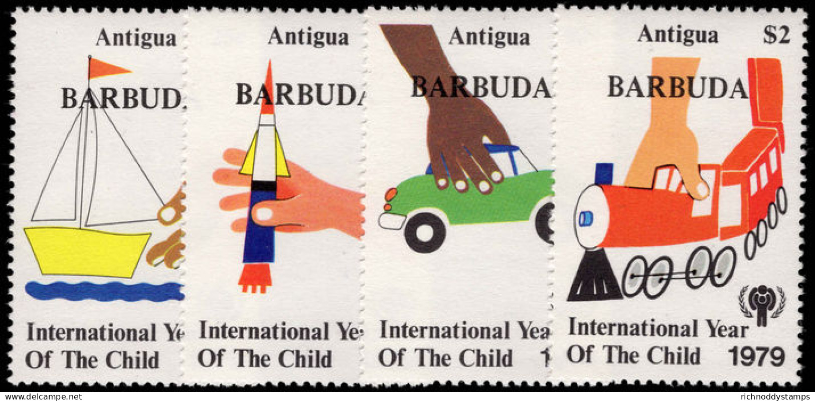 Barbuda 1979 International Year Of The Child 1st Issue Unmounted Mint. - Barbuda (...-1981)