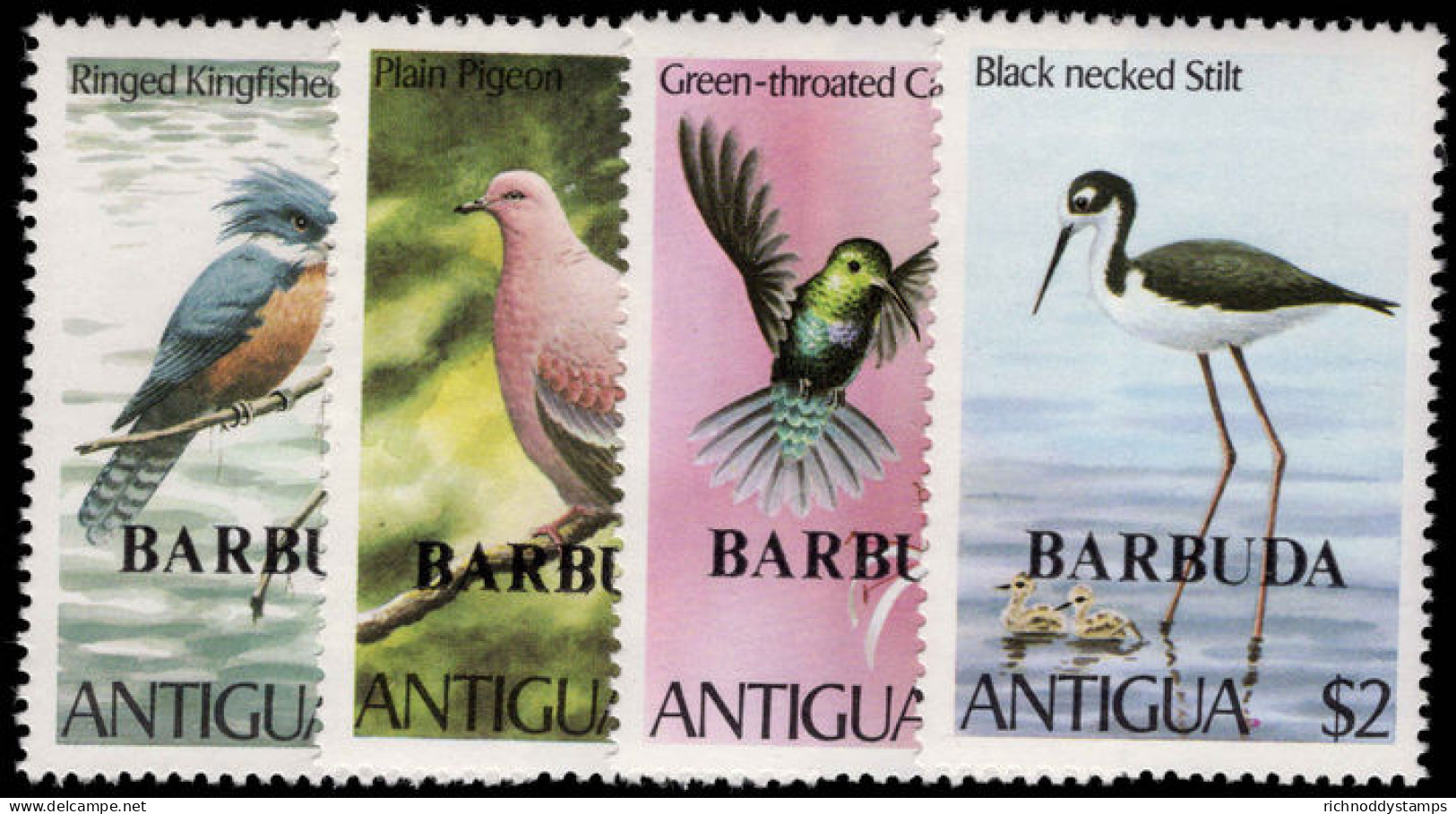 Barbuda 1980 Birds Unmounted Mint. - Barbuda (...-1981)