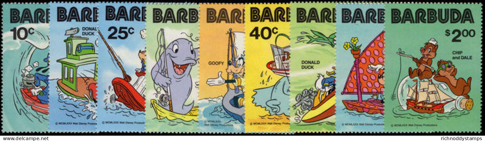 Barbuda 1981 Walt Disney Cartoon Characters Unmounted Mint. - Barbuda (...-1981)