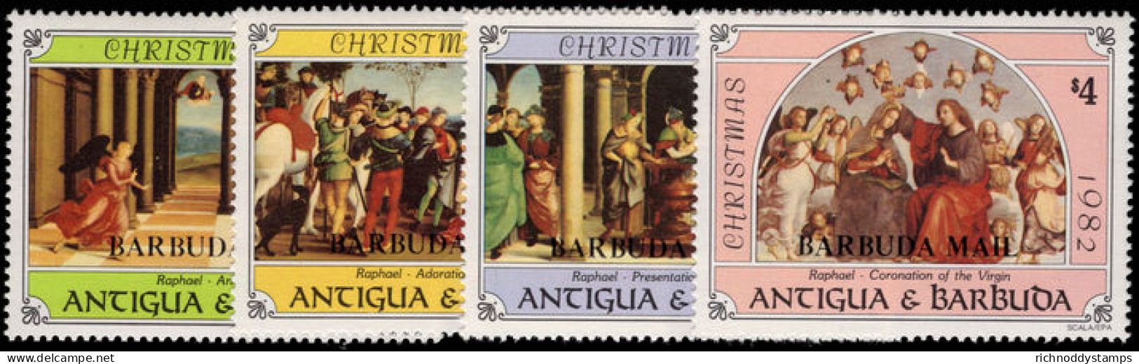 Barbuda 1982 Christmas Unmounted Mint. - Barbuda (...-1981)