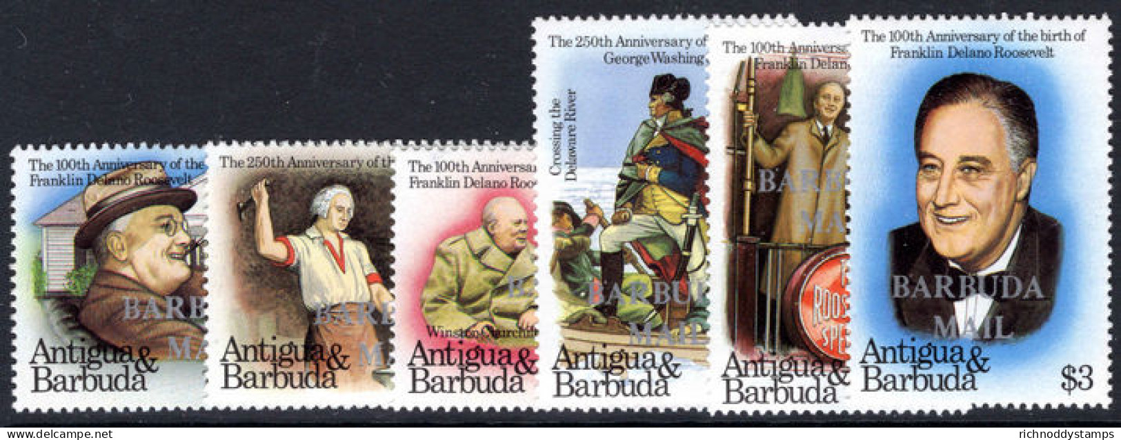 Barbuda 1982 Roosevelt Unmounted Mint. - Barbuda (...-1981)