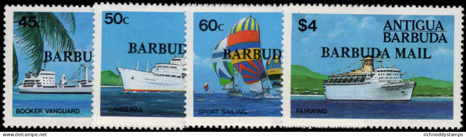 Barbuda 1984 Ships Unmounted Mint. - Barbuda (...-1981)