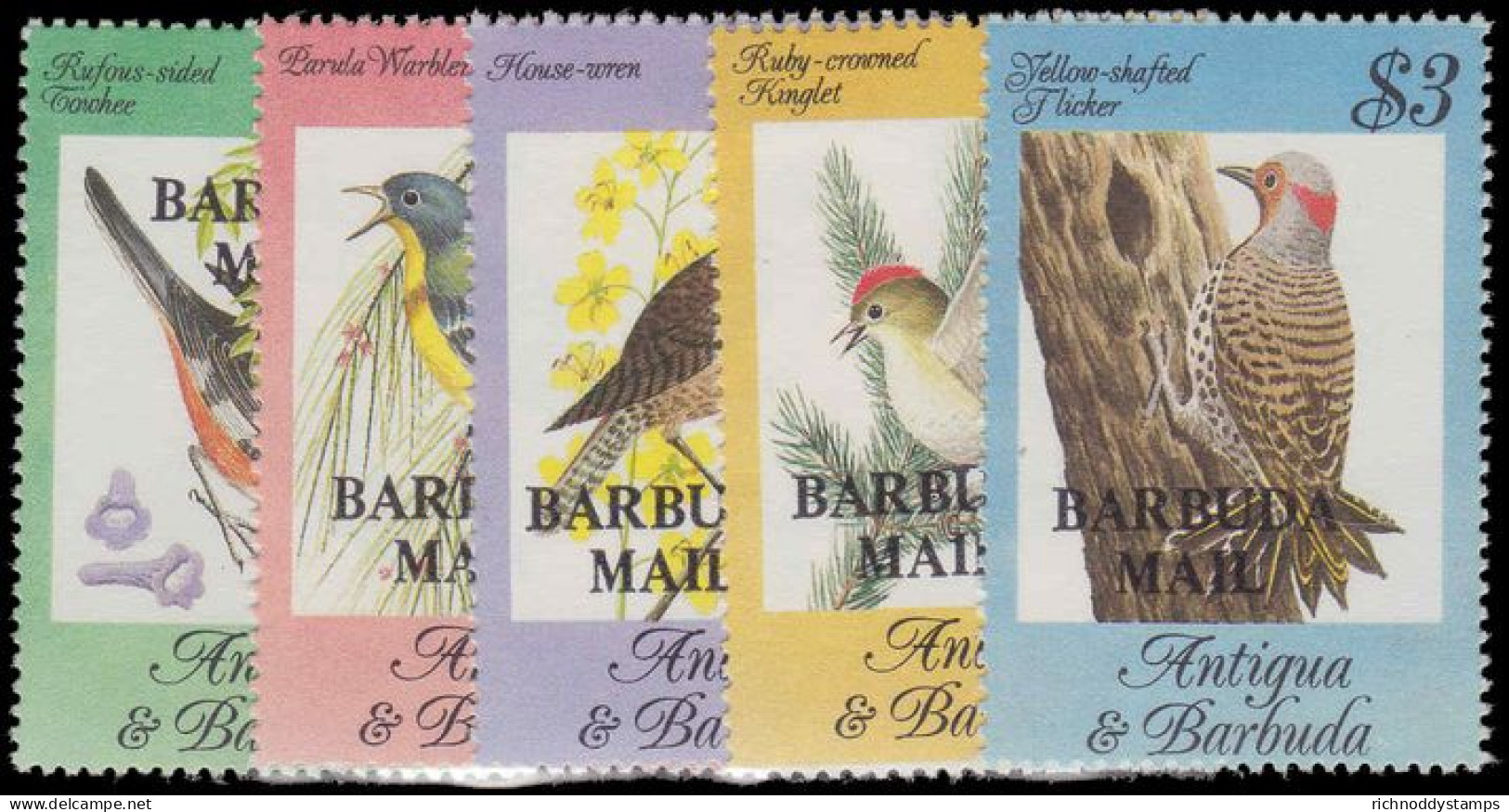 Barbuda 1984 Songbirds Unmounted Mint. - Barbuda (...-1981)