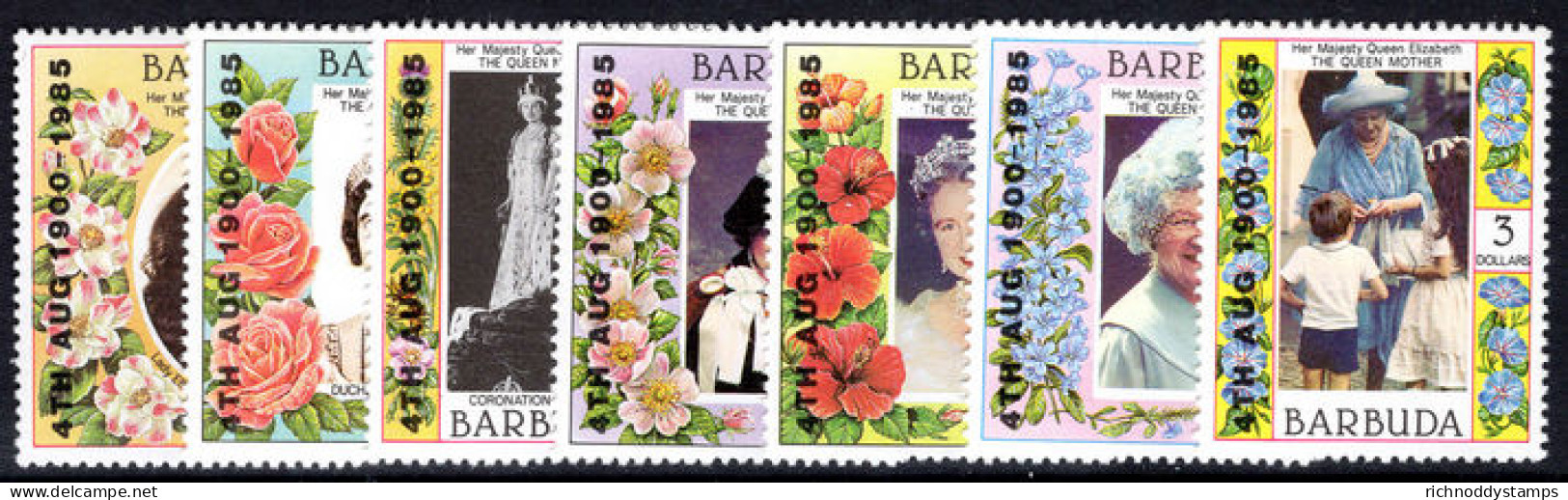 Barbuda 1985 Queen Mothers Birthday Unmounted Mint. - Barbuda (...-1981)