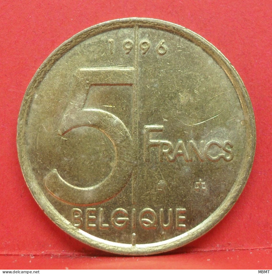 5 Francs 1996 - TTB - Pièce Monnaie Belgique - Article N°1835 - 5 Francs