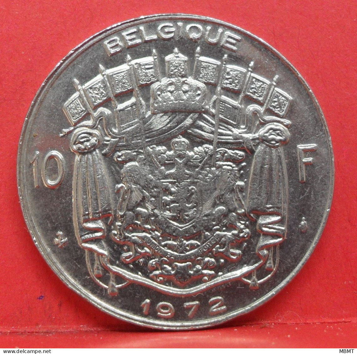 10 Francs 1972 - SUP - Pièce Monnaie Belgique - Article N°1840 - 10 Frank