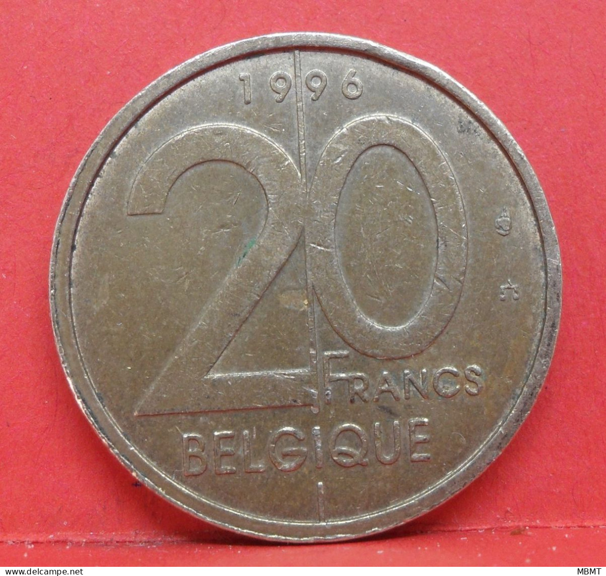 20 Francs 1996 - TB - Pièce Monnaie Belgique - Article N°1851 - 20 Frank