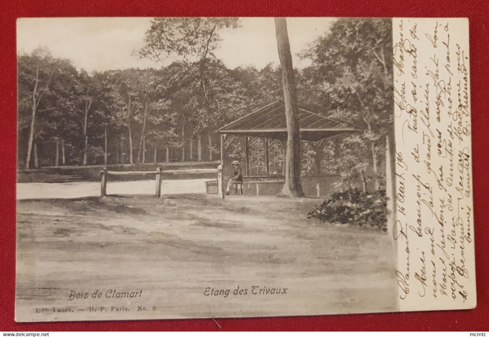 CPA - Bois De Clamart - Etang De Trivaux - Clamart