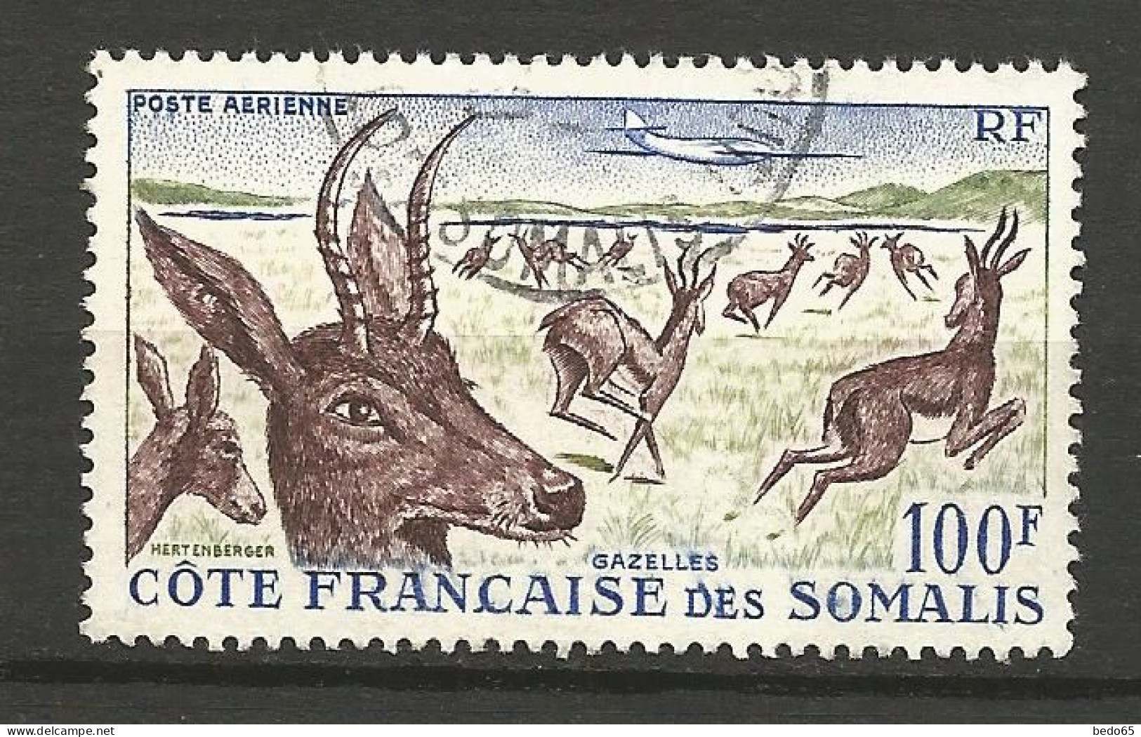 COTE DES SOMALIS PA N° 26 OBL / Used - Other & Unclassified