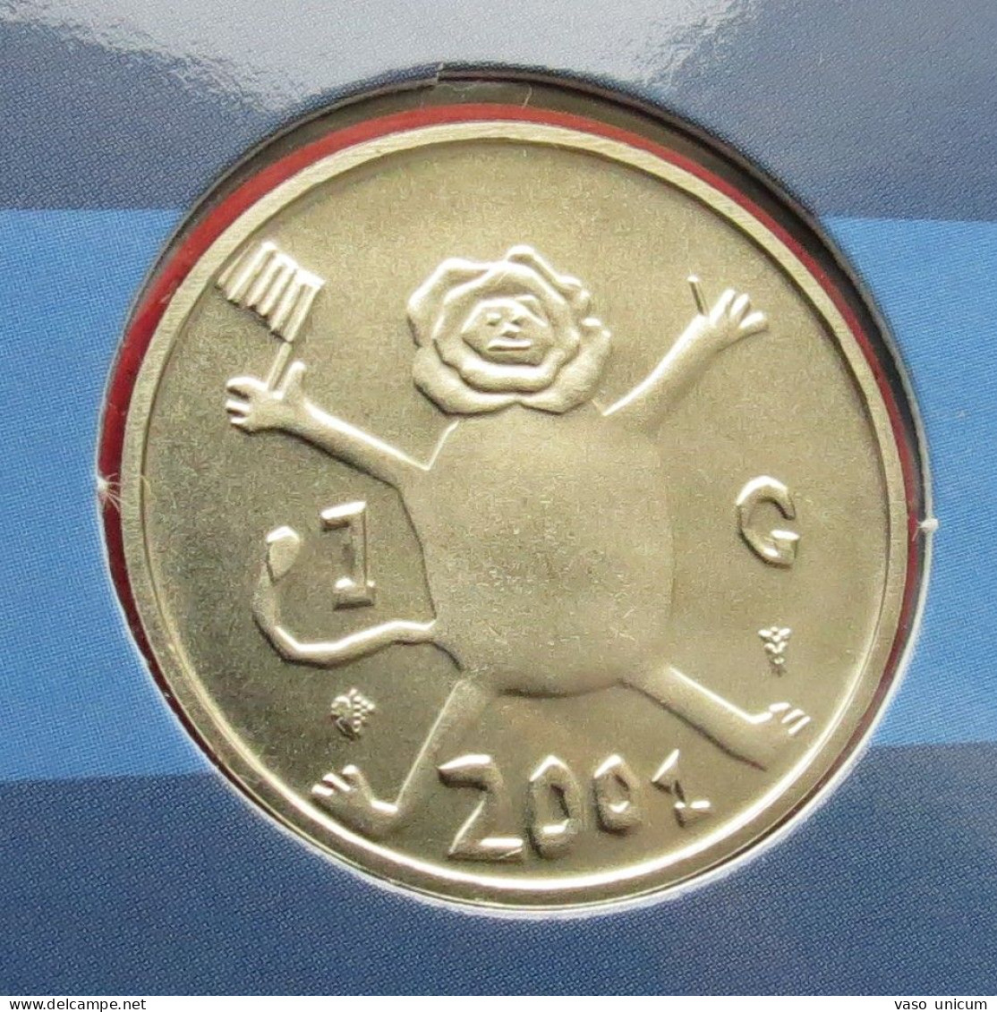 Netherlands 1 Gulden 2001 Last Gulden Nederland Folder - Sonstige & Ohne Zuordnung