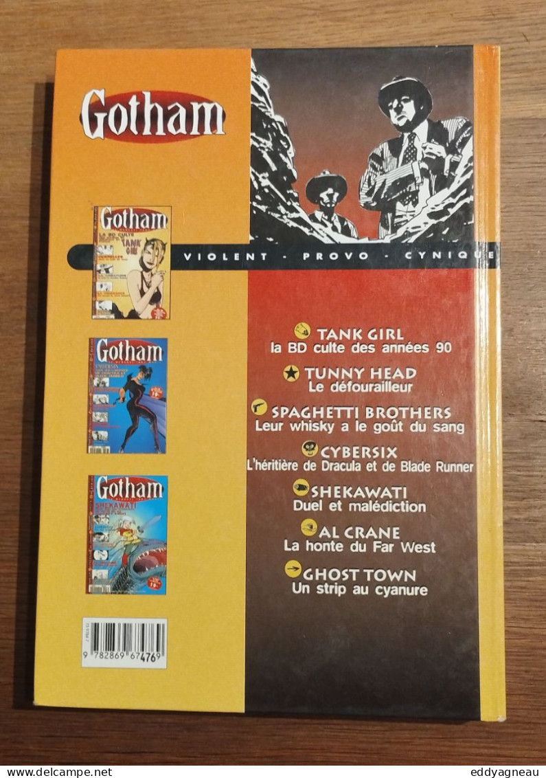 Gotham - Reliure 1 de 1995 - Tank Girl - Hewlett & Martin - Crisse