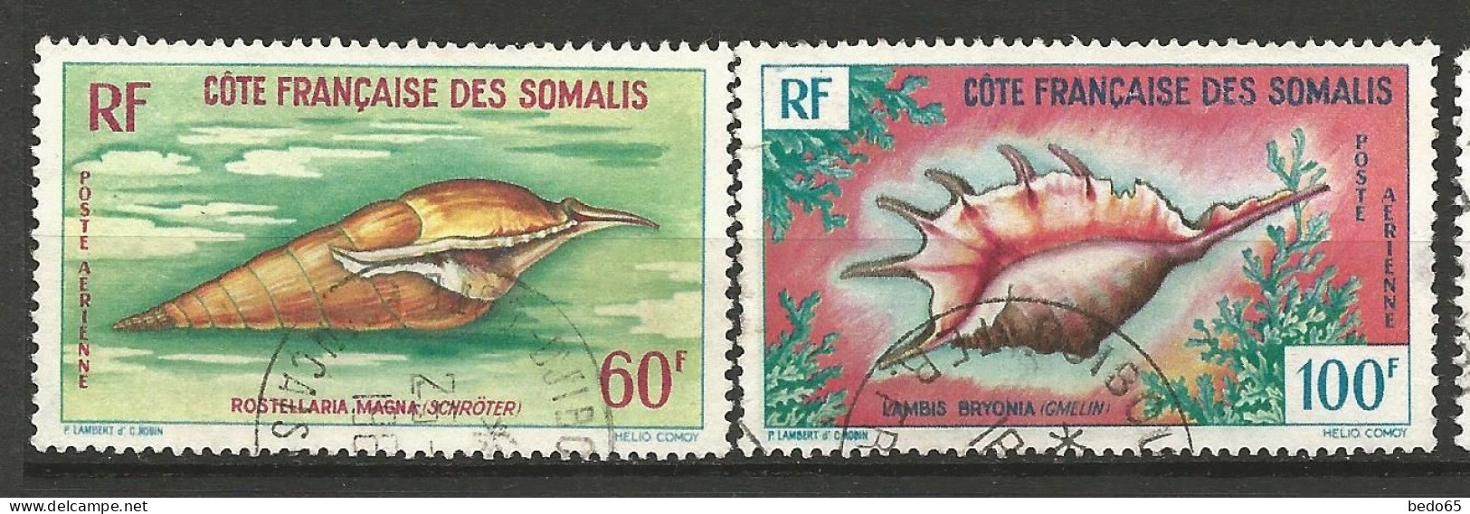 COTE DES SOMALIS PA N° 31 Et 33 OBL / Used - Other & Unclassified