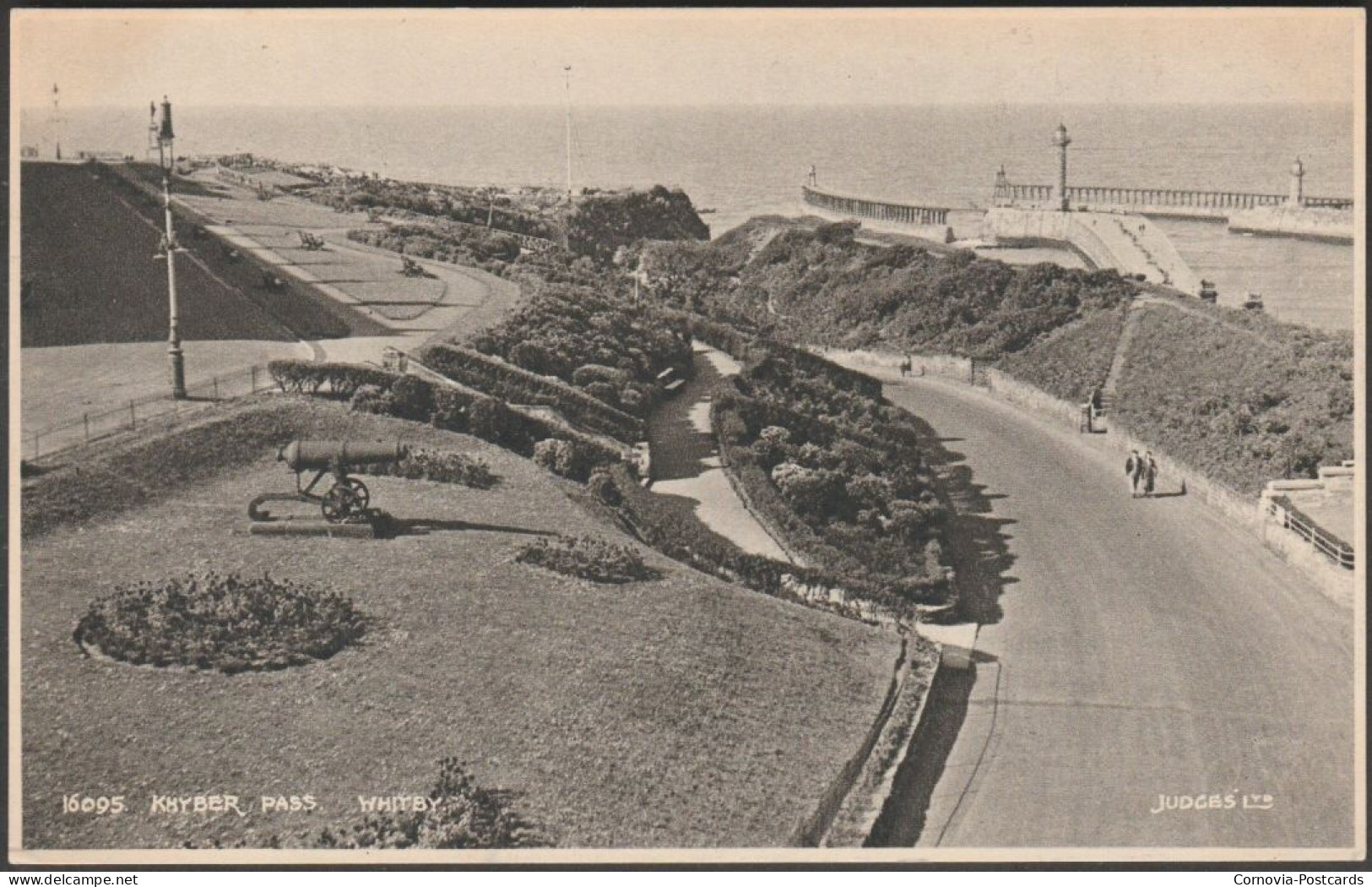 Khyber Pass, Whitby, Yorkshire, 1934 - Judges Postcard - Whitby