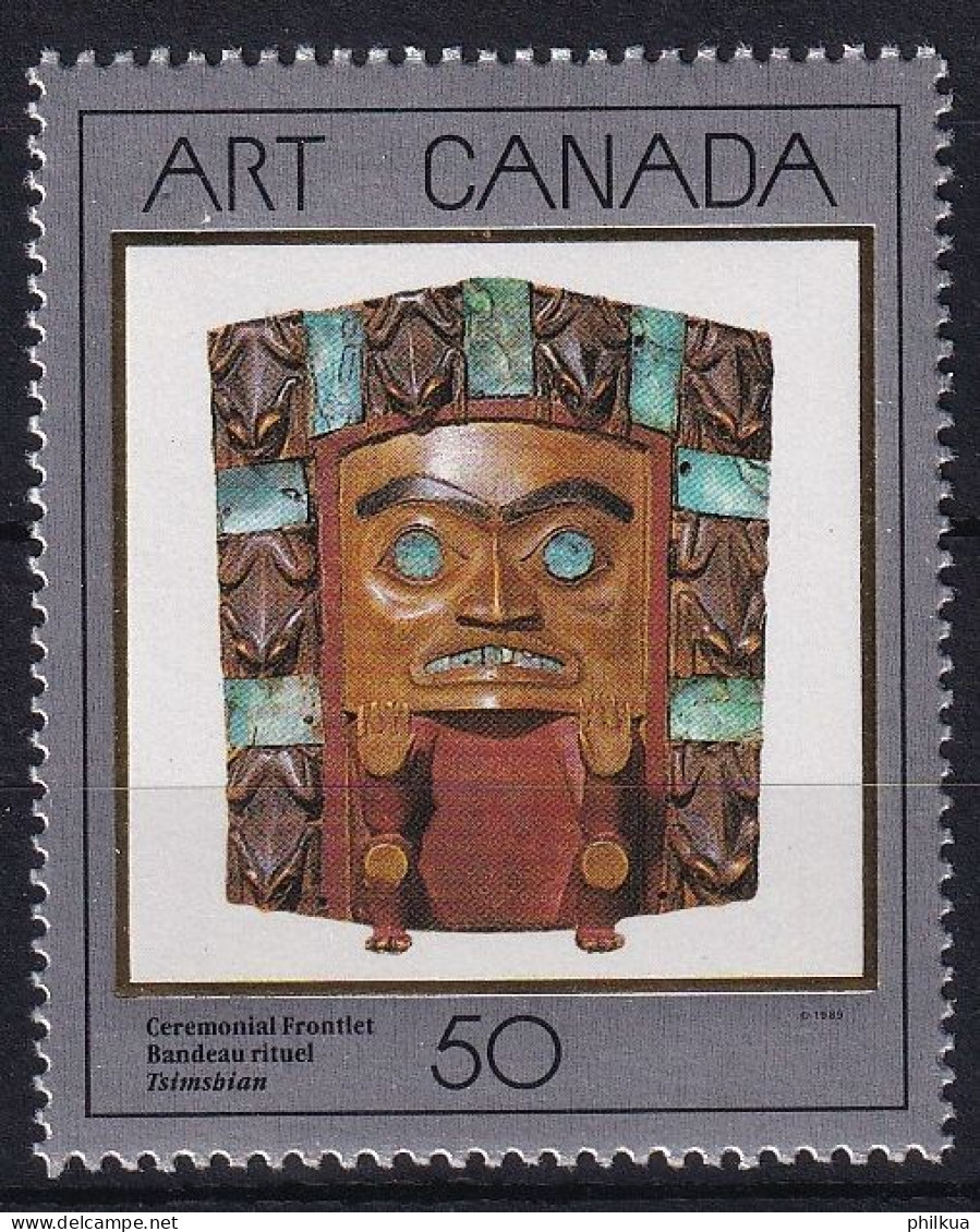 MiNr. 1138 Kanada (Dominion) 1989, 29. Juni. Meisterwerke Kanadischer Kunst (II) - Postfrisch/**/MNH - Neufs