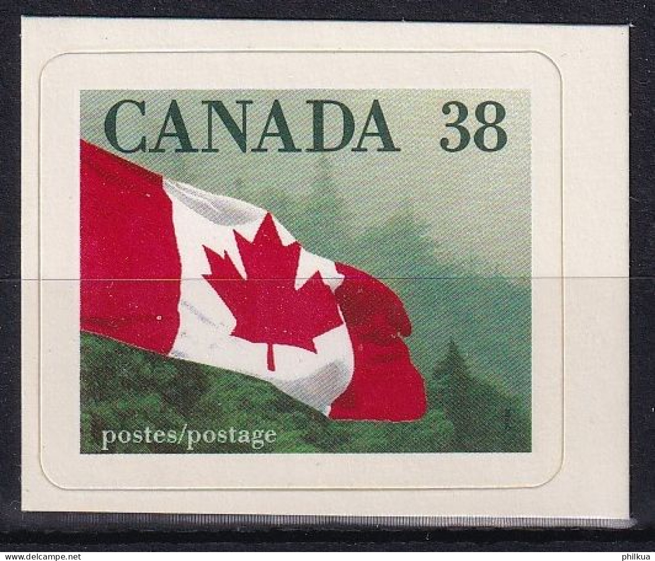 MiNr. 1139 Kanada (Dominion) 1989, 30. Juni. Freimarke: Staatsflagge. Odr., Markenheftchen - Postfrisch/**/MNH - Unused Stamps