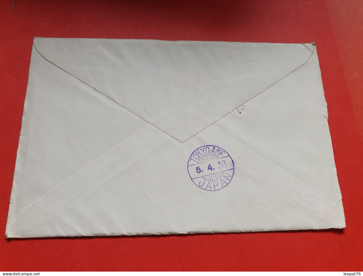 GB - Enveloppe 1er Vol Londres /Tokyo En 1953 - Réf 1675 - Poststempel