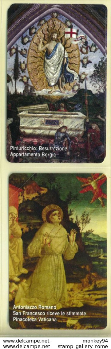 CARTA TELEFONICA VATICANA €- NUMERO 150/153 - NUOVA - URMET- GARANTITE MAGNETIZZATE - VATICAN PHONE CARD - Vatican