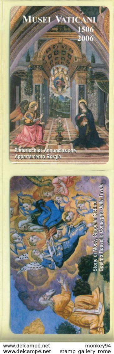 CARTA TELEFONICA VATICANA €- NUMERO 142/145 - NUOVA - URMET- GARANTITE MAGNETIZZATE - VATICAN PHONE CARD - Vaticano