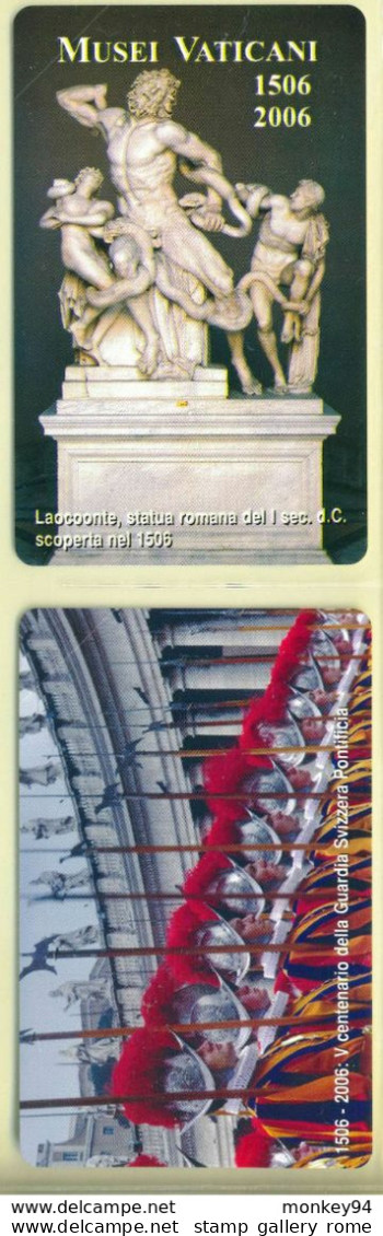 CARTA TELEFONICA VATICANA €- NUMERO 142/145 - NUOVA - URMET- GARANTITE MAGNETIZZATE - VATICAN PHONE CARD - Vatican