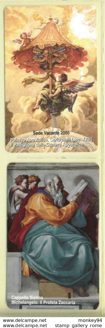 CARTA TELEFONICA VATICANA €- NUMERO 134/137 - NUOVA - URMET- GARANTITE MAGNETIZZATE - VATICAN PHONE CARD - Vaticano