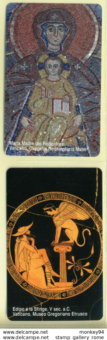 CARTA TELEFONICA VATICANA €- NUMERO 126/129 - NUOVA - URMET- GARANTITE MAGNETIZZATE - VATICAN PHONE CARD - Vaticano