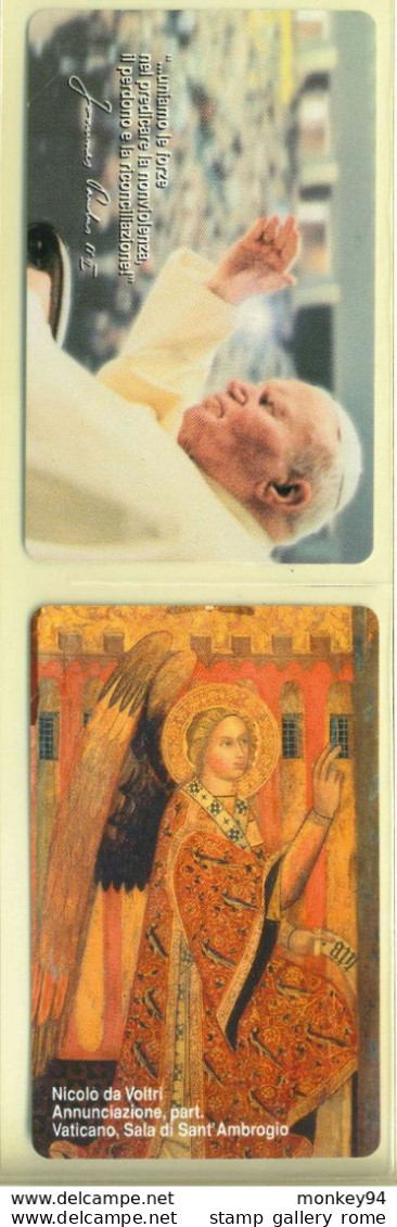 CARTA TELEFONICA VATICANA €- NUMERO 118/121 - NUOVA - URMET- GARANTITE MAGNETIZZATE - VATICAN PHONE CARD - Vatikan