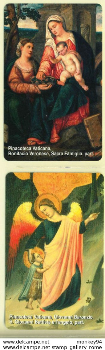 CARTA TELEFONICA VATICANA €- NUMERO 110/113 - NUOVA - URMET- GARANTITE MAGNETIZZATE - VATICAN PHONE CARD - Vatican