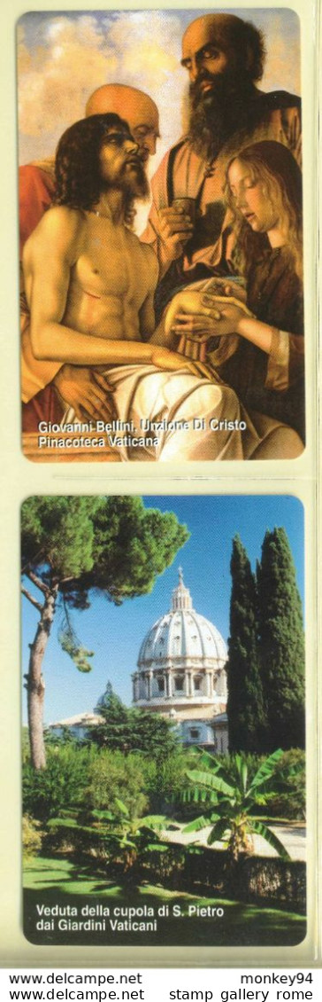 CARTA TELEFONICA VATICANA - NUMERO 86/89 - NUOVA - URMET- GARANTITE MAGNETIZZATE - VATICAN PHONE CARD - Vatican