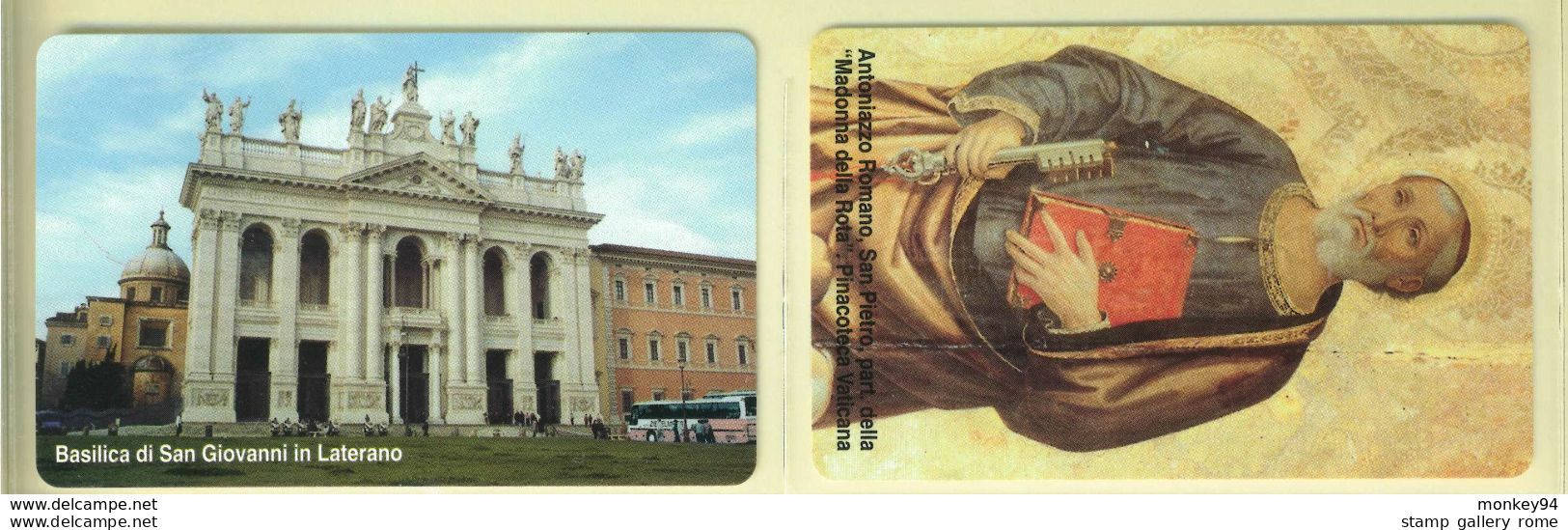 CARTA TELEFONICA VATICANA - NUMERO 78/81 - NUOVA - URMET- GARANTITE MAGNETIZZATE - VATICAN PHONE CARD - Vatican