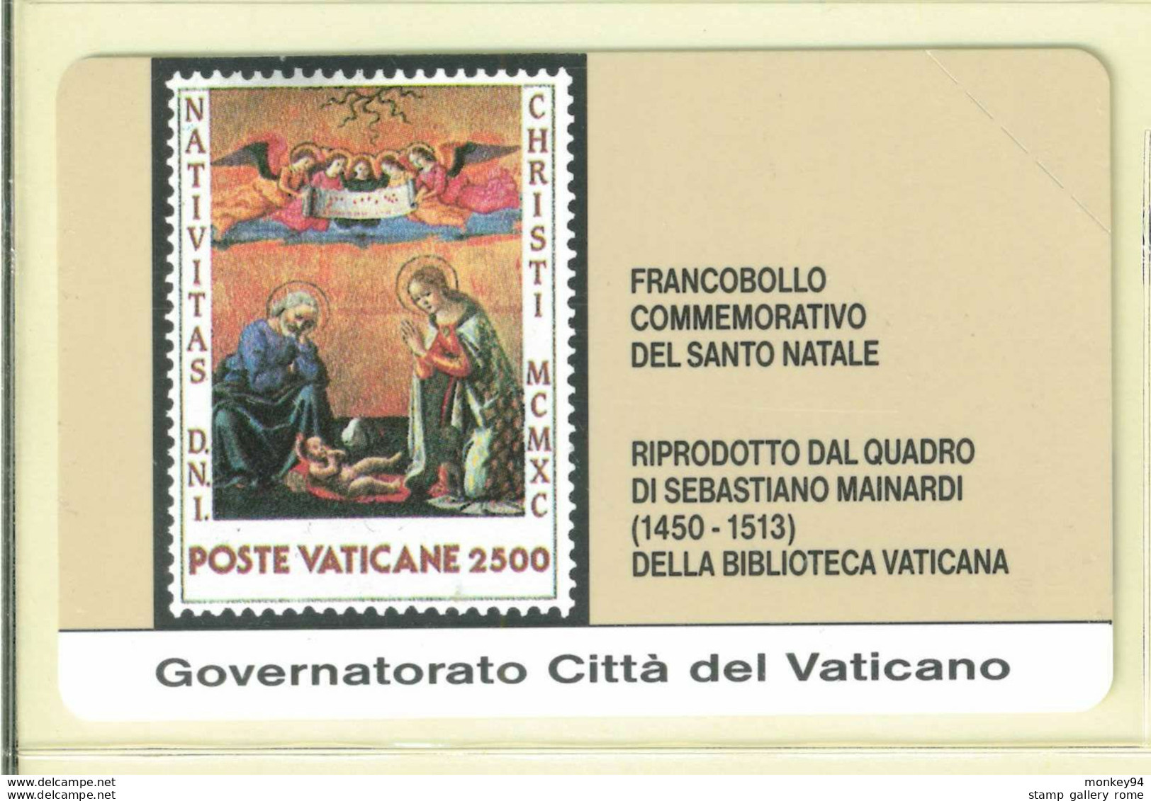 CARTA TELEFONICA VATICANA - NUMERO 3 - NUOVA - URMET- GARANTITA MAGNETIZZATA SERIE 3-000056514 - VATICAN PHONE CARD - Vatikan