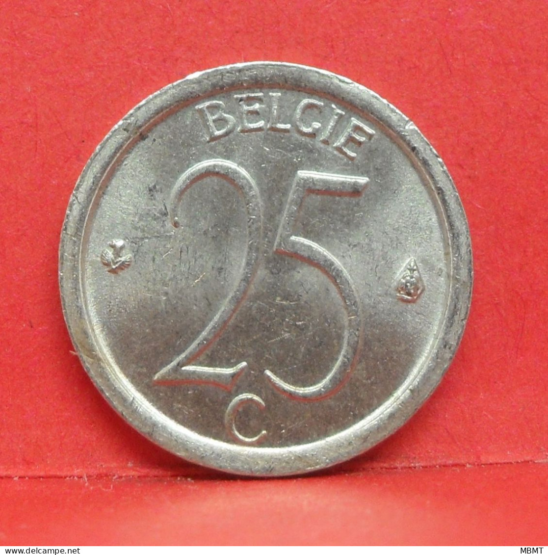 25 Centimes 1969 - TTB - Pièce Monnaie Belgie - Article N°1866 - 25 Cents