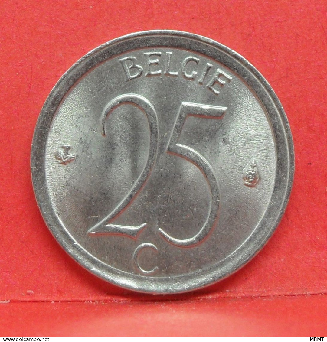 25 Centimes 1974 - TTB - Pièce Monnaie Belgie - Article N°1871 - 25 Cent