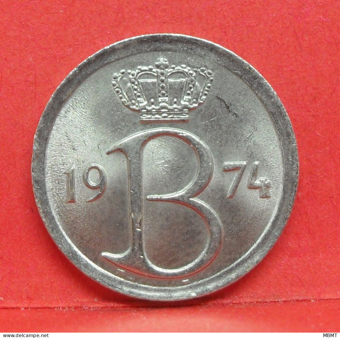 25 Centimes 1974 - TTB - Pièce Monnaie Belgie - Article N°1871 - 25 Centimes