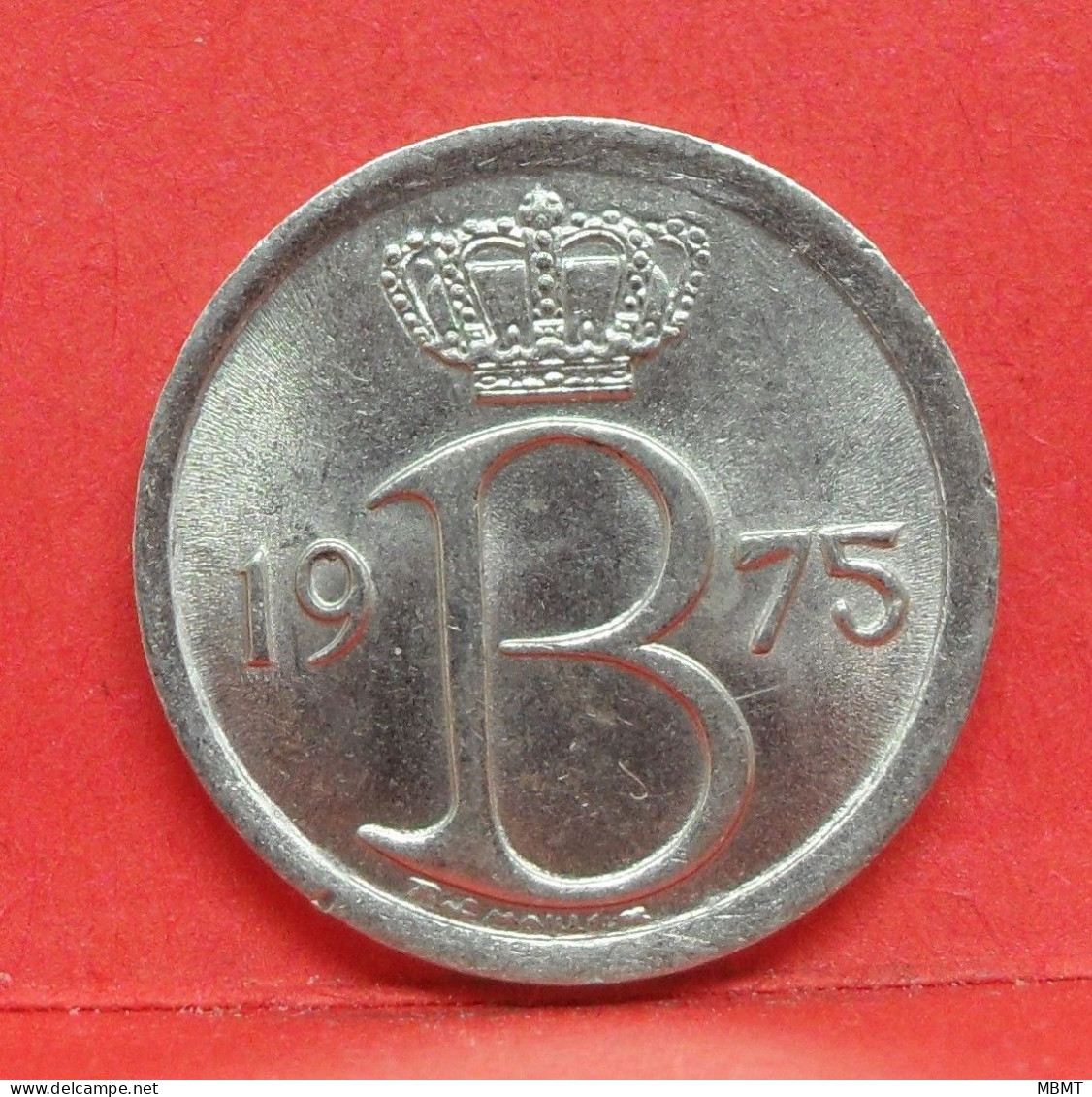 25 Centimes 1975 - SUP - Pièce Monnaie Belgie - Article N°1873 - 25 Cent