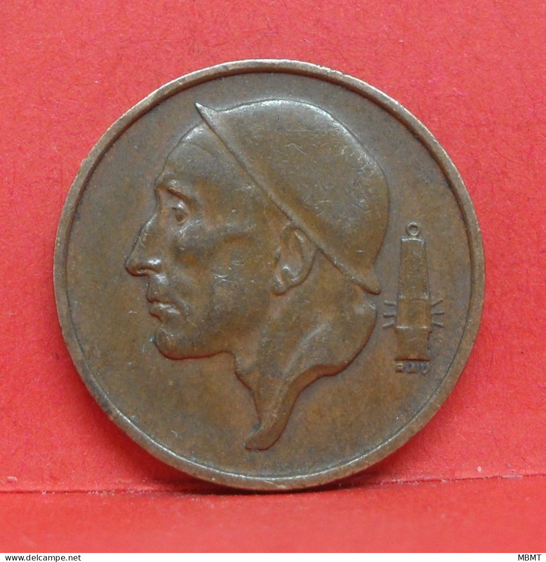 50 Centimes 1956 - TTB - Pièce Monnaie Belgie - Article N°1878 - 50 Cent