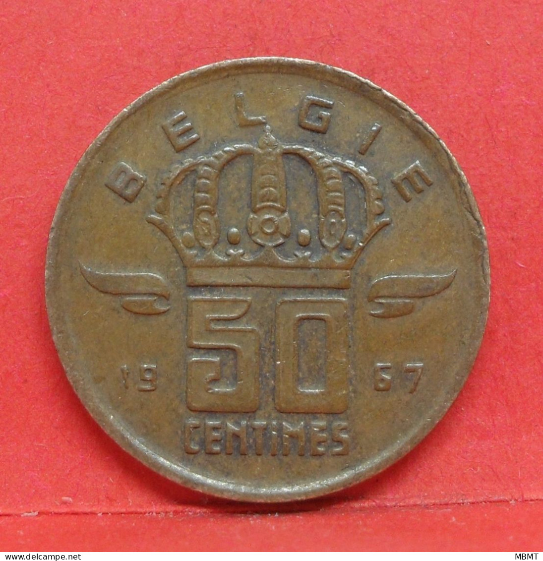 50 Centimes 1967 - TTB - Pièce Monnaie Belgie - Article N°1887 - 50 Cent