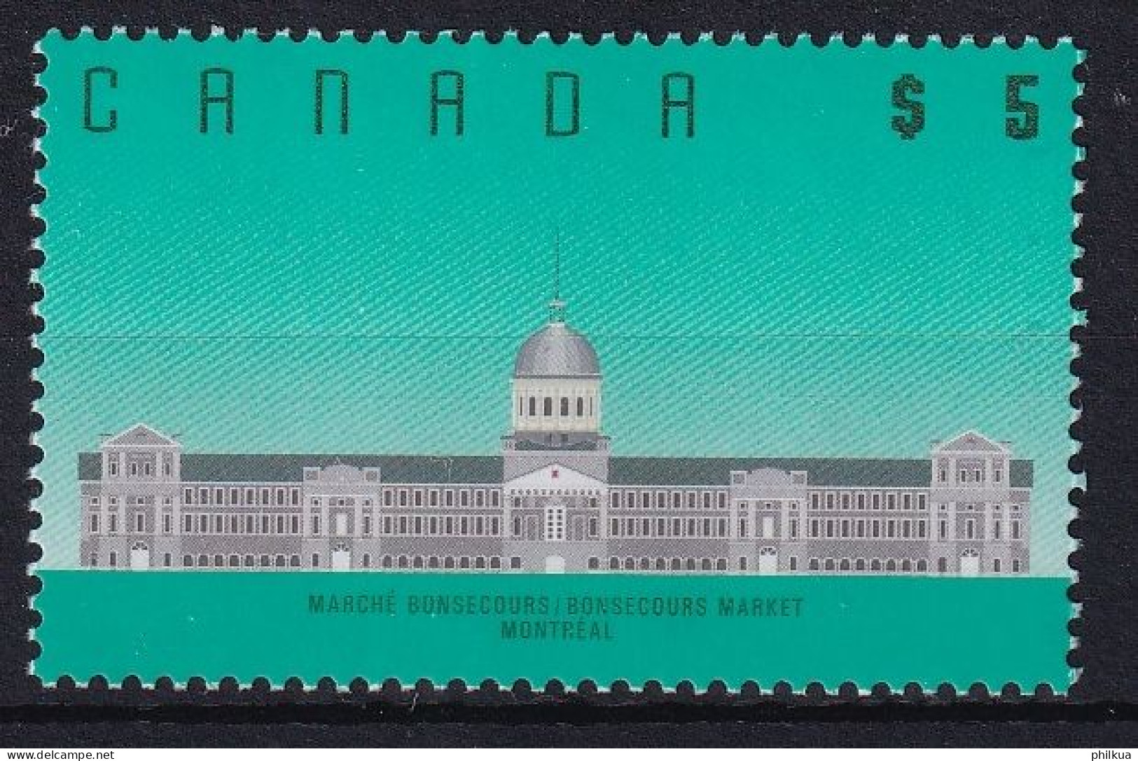 MiNr. 1181 Kanada (Dominion) 1990, 28. Mai/11. Sept. 1992. Freimarken: Architektur - Postfrisch/**/MNH - Ongebruikt
