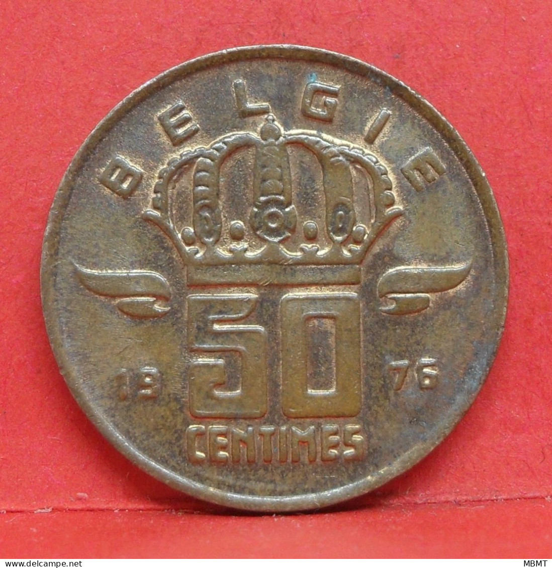 50 Centimes 1975 - SUP - Pièce Monnaie Belgie - Article N°1893 - 50 Cent