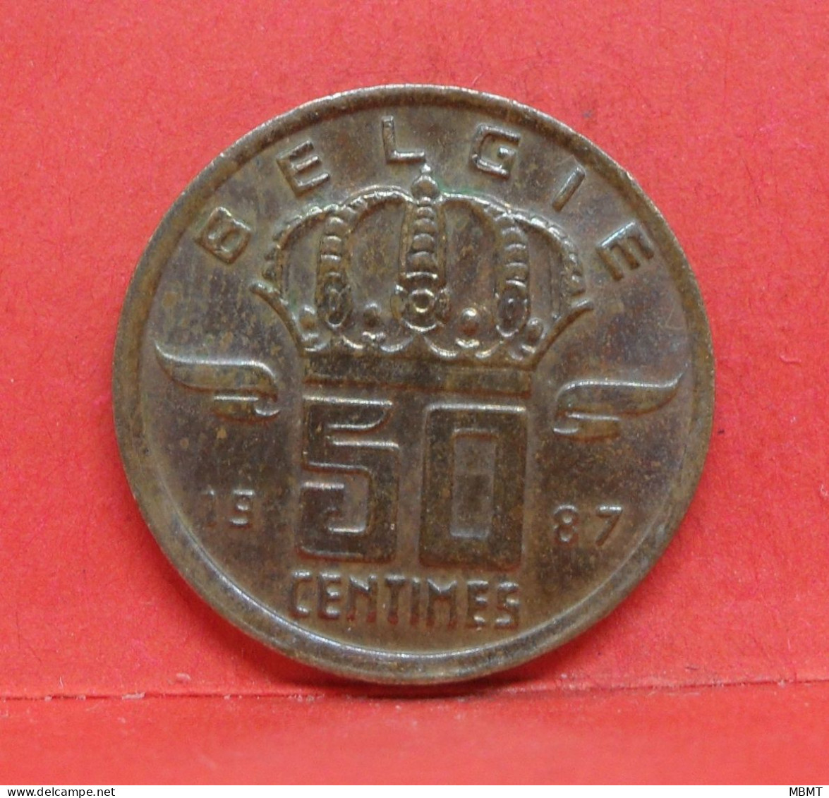 50 Centimes 1987 - SUP - Pièce Monnaie Belgie - Article N°1902 - 50 Cents