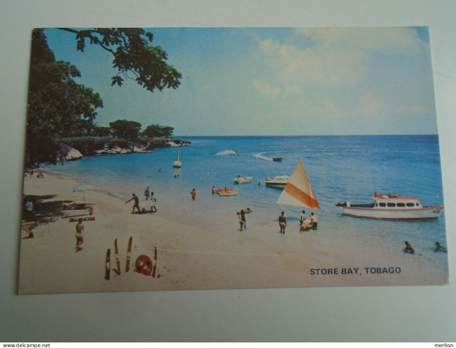 D196579  Trinidad  W.I - Store Bay -Tobago  -   Heavy Usage - Trinidad