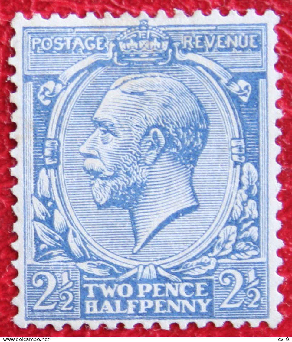 2½ D Two Pence Half Penny King GEORGE V (Mi 158 Yv 163) 1924 Ongebruikt MH ENGLAND GRANDE-BRETAGNE GB GREAT BRITAIN - Unused Stamps
