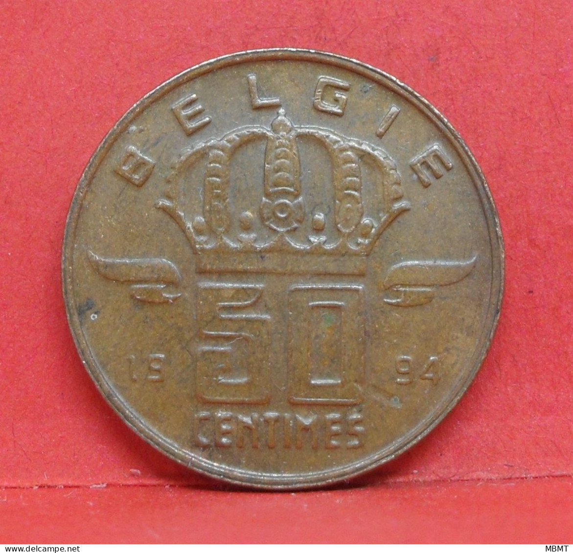 50 Centimes 1994 - TTB - Pièce Monnaie Belgie - Article N°1904 - 50 Cents