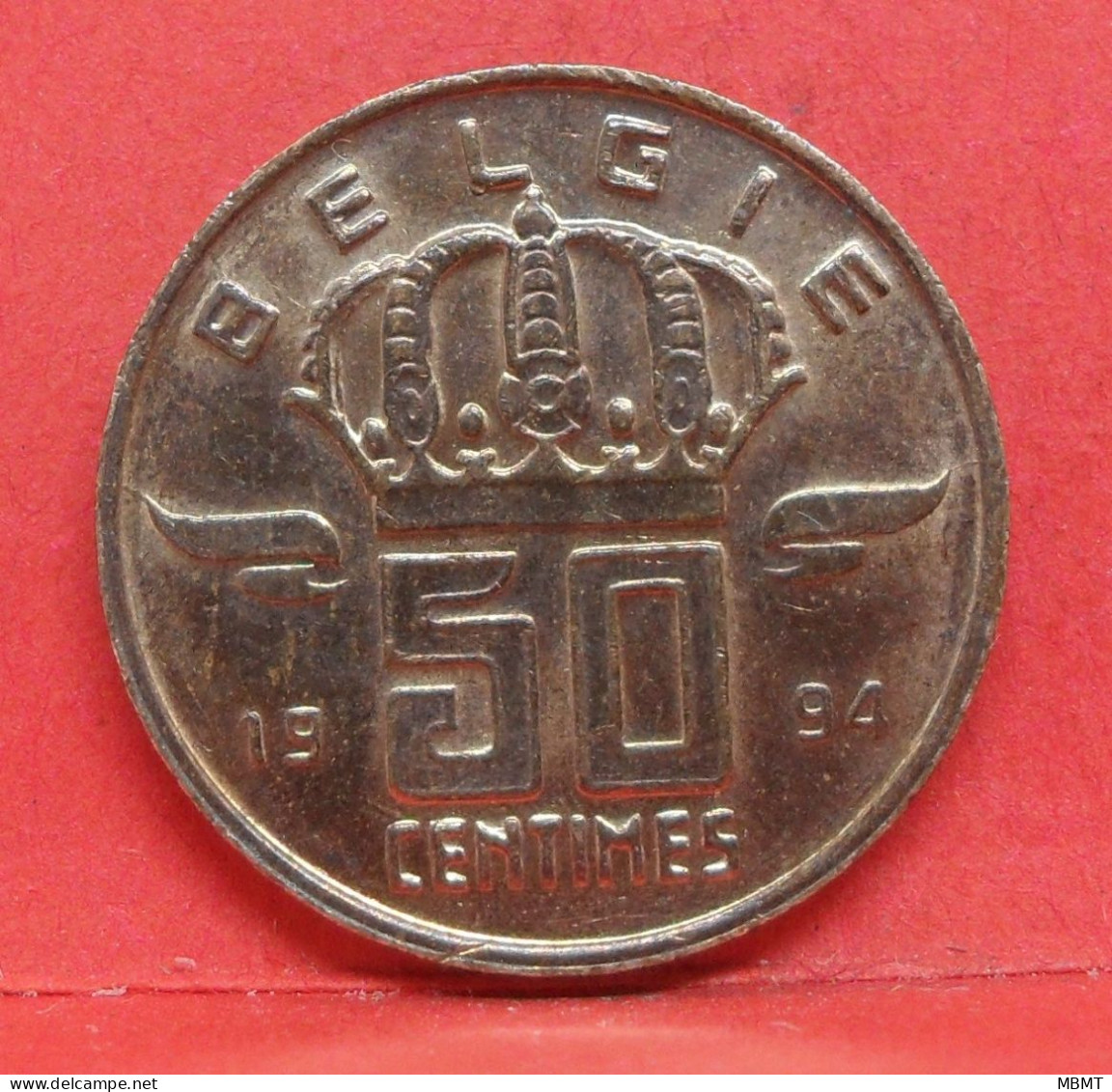 50 Centimes 1994 - SUP - Pièce Monnaie Belgie - Article N°1905 - 50 Centimes