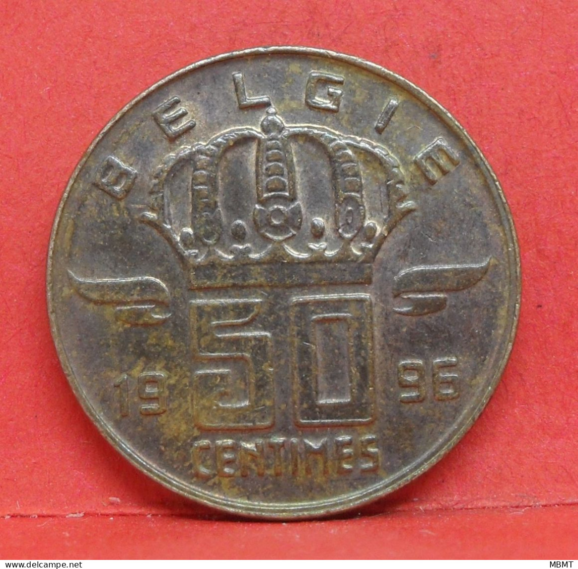 50 Centimes 1996 - TTB - Pièce Monnaie Belgie - Article N°1906 - 50 Cents