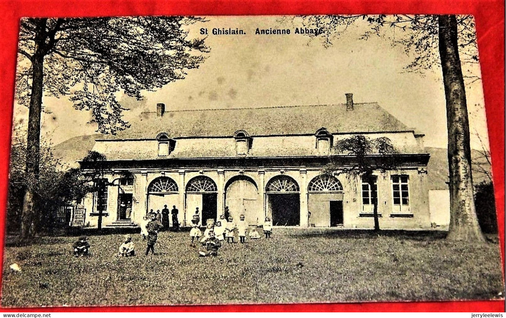 SAINT GHISLAIN  -  Ancienne Abbaye  -  1911       - - Saint-Ghislain