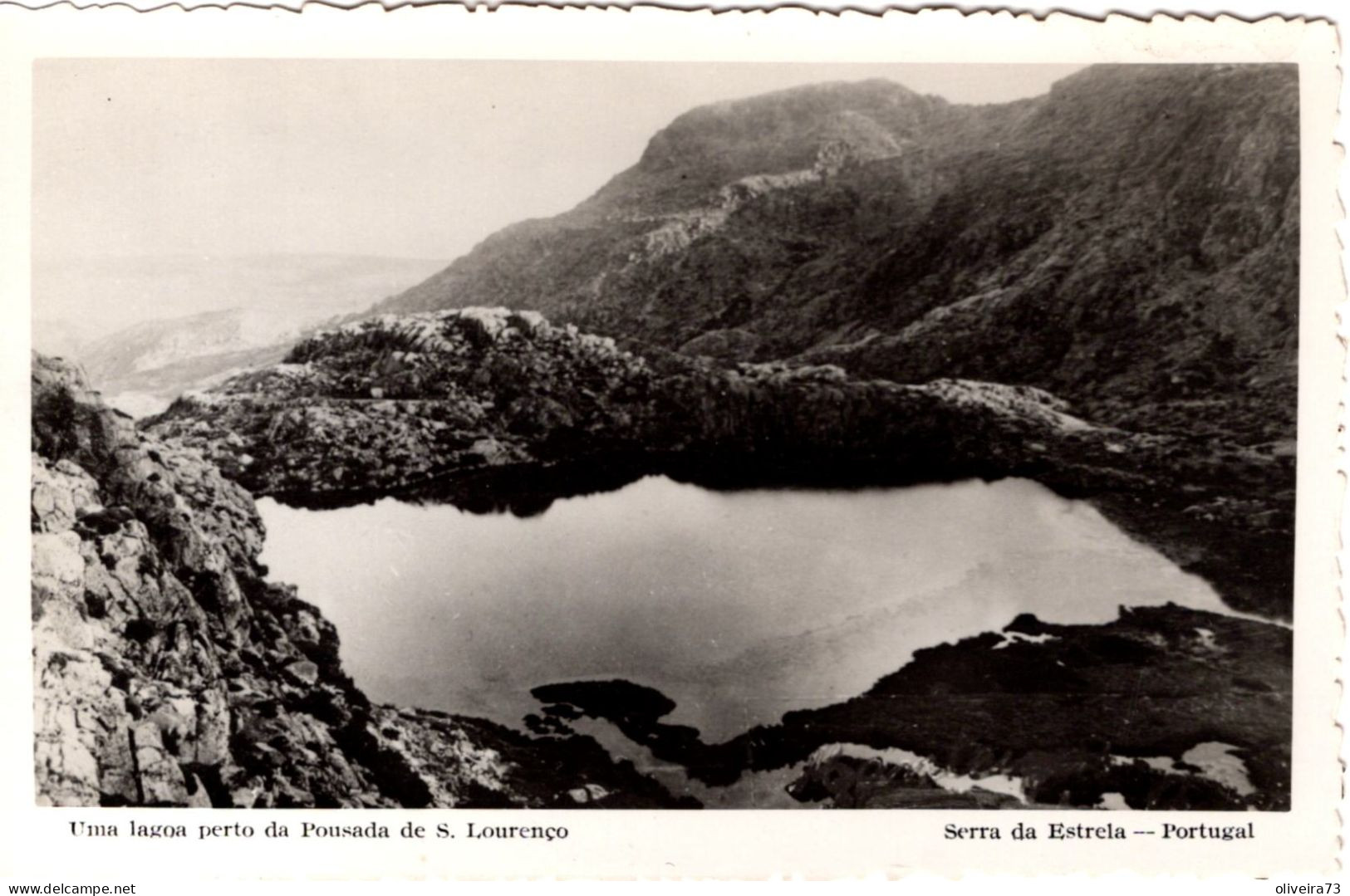 SERRA DA ESTRELA - Uma Lagôa Perto Da Pousada De S. Lourenço - PORTUGAL - Guarda