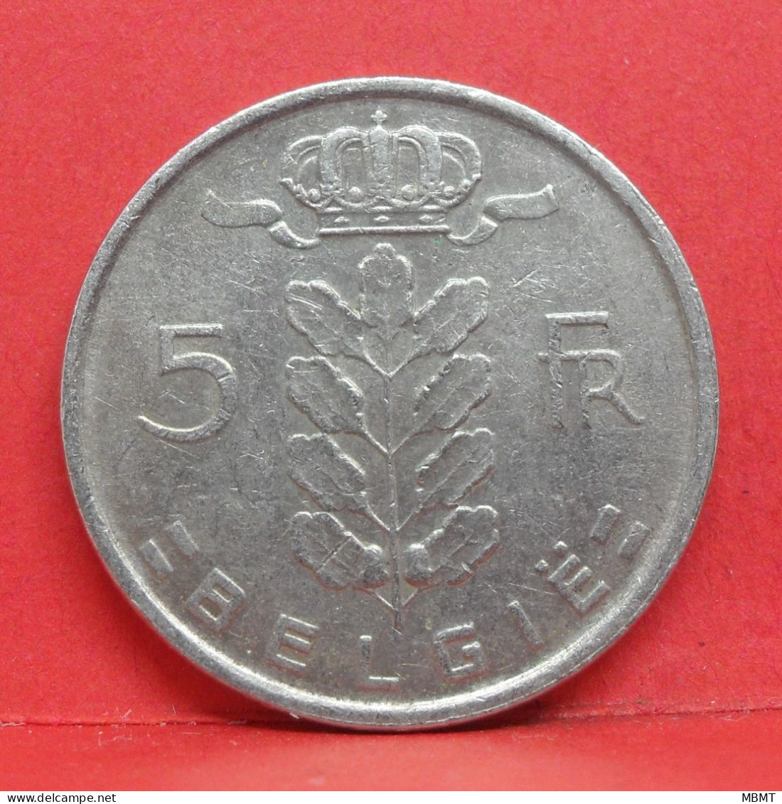5 Frank 1971 - TB - Pièce Monnaie Belgie - Article N°1992 - 5 Frank