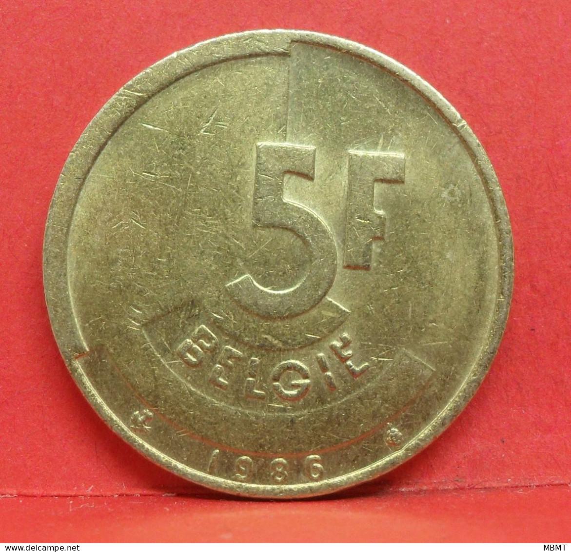 5 Frank 1986 - TTB - Pièce Monnaie Belgie - Article N°2001 - 5 Francs